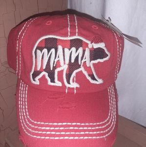 Womens Mama Bear Ball Cap